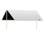 户外黑胶天幕帐篷露营遮阳棚野营野餐防晒雨便携式桌椅露营六件套