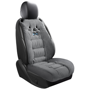 汽车坐垫冬季座垫后排座套冬天2025新款车内保暖毛绒座椅套车垫