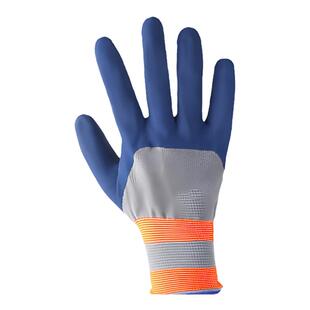 手套工作劳保耐磨防滑加厚劳动乳胶橡胶劳工防护干活工地浸胶防水