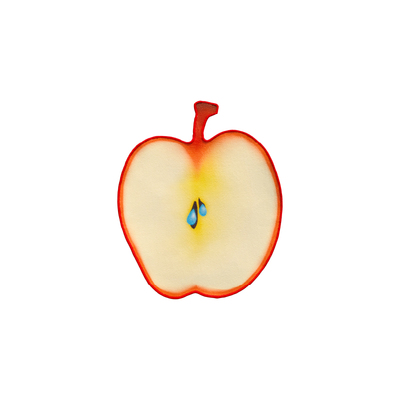 HooBin苹果圈绒插画地毯