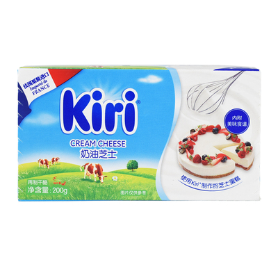 kiri奶油芝士200g家用小包装