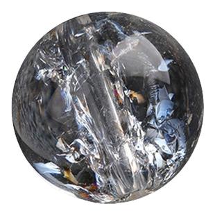 7A优选喜马拉雅白水晶散珠子手链男女士手串diy手工项链五行多宝