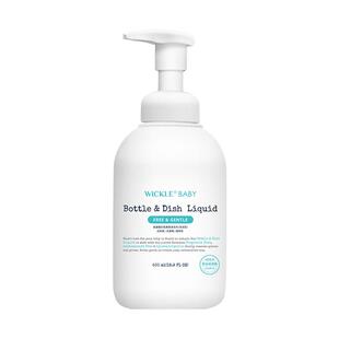 wickle奶瓶清洗剂婴儿玩具清洗液洗洁精宝宝专用洗果蔬清洁剂便携