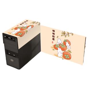 台式电脑防尘罩盖布三件套主机箱显示器屏幕机械键盘保护盖巾新款