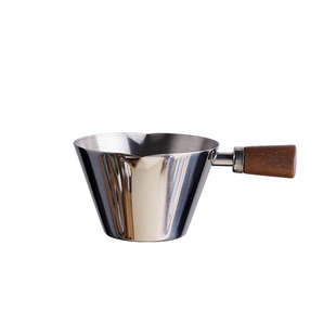 咖啡量杯304不锈钢浓缩萃取杯意式咖啡机盎司杯带刻度90ml小奶盅