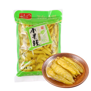 泡椒小米辣云南特产泡凤爪野山椒腌制泡椒辣椒小米椒调料袋装商用