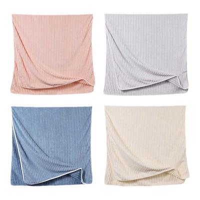 可穿可裹吸水二三件套毛巾比纯棉