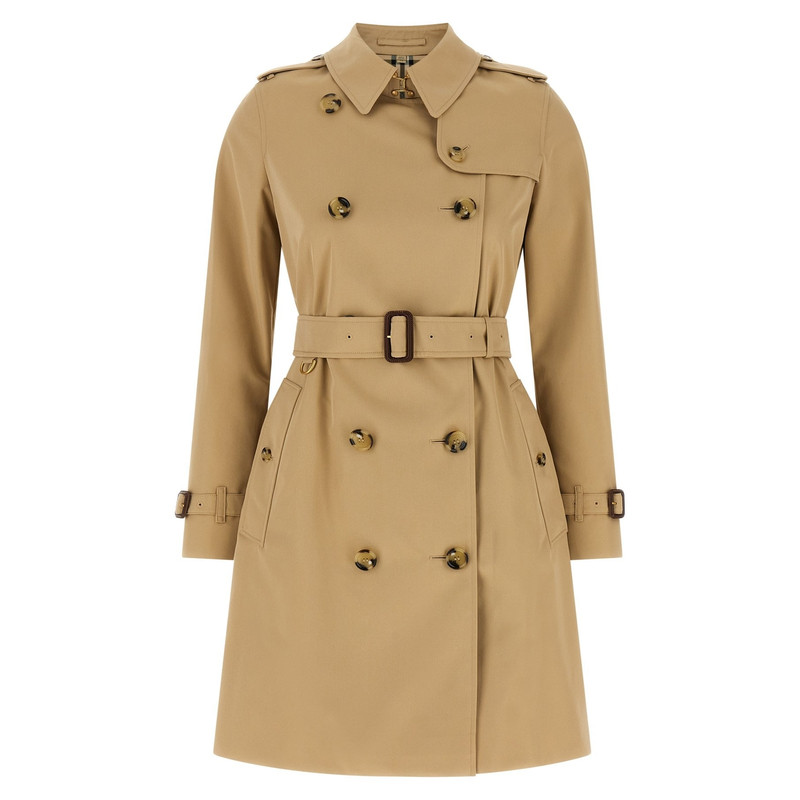 BURBERRY 女士kensington 蜜色风衣26秋冬新款8117243 意大利代购