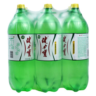 健力宝运动饮料2L*6瓶柠蜜味含气型补充电解质含蜂蜜