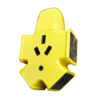 不带线橡胶地拖插座防脱插板防摔防水大功率透明工程工地纯铜插排