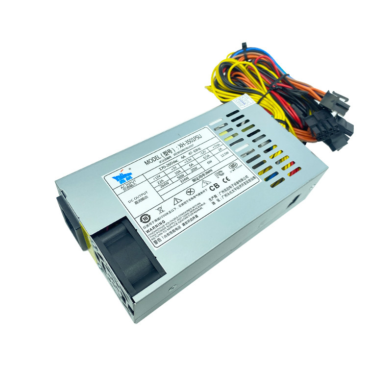 全新静音小1u电源 鑫航flex一体机xh3501psu服务器小机箱额定350w