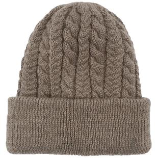 老年人帽子爷爷男士冬季爸爸老人防寒护耳保暖帽中老年羊毛毛线帽