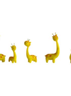 七隐手工可爱小鹿车载装饰摆件