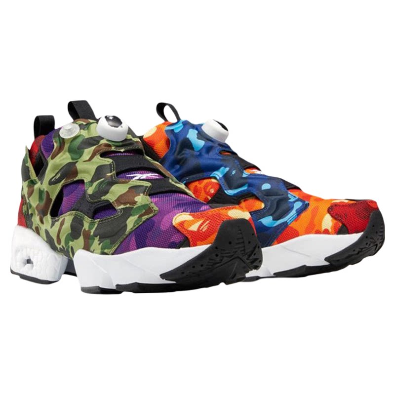 GOGO球鞋Reebok锐步 x Bape Instapump Fury OG联名休闲鞋 Q47370