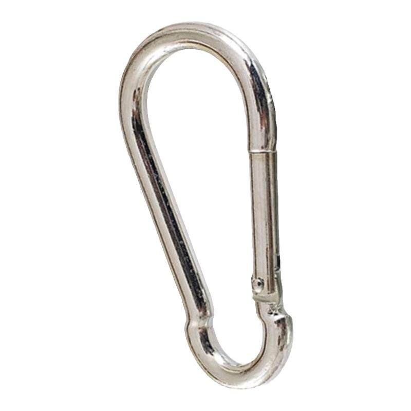 户外登山扣特大号铁镀锌安全保险挂钩小小号弹簧扣绳扣健身配件扣