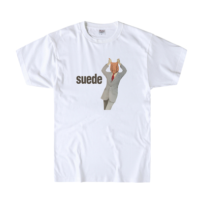 T恤suede山羊皮乐队欧美圆领宽松