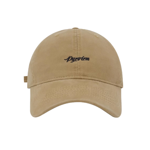 深顶棒球帽子女软顶大头围加深显脸小字母刺绣遮阳鸭舌帽秋冬新款