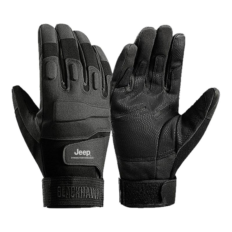 jeep吉普保暖战术手套冬季户外训练登山骑行耐磨防滑加厚摩托车男