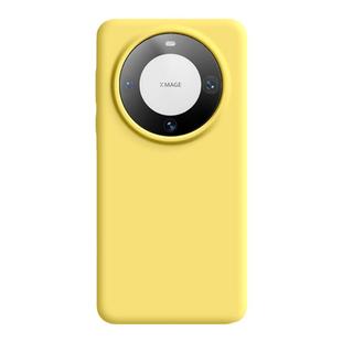 适用华为Mate60pro手机壳新款mate70新品magsafe简约+液态硅胶十全包防摔高级男女情侣纯色磁吸套pura80外壳