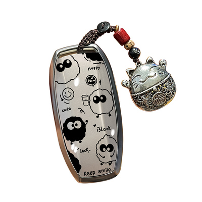 适用比亚迪汉钥匙套秦plusd宋pro宋l唐元宋MAX海鸥秦pro高档壳扣