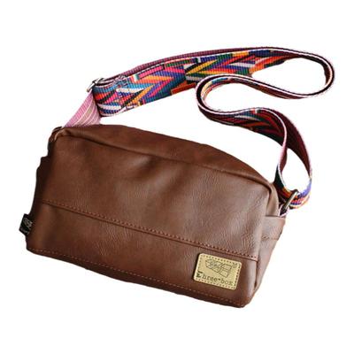 2021新款threebox印花单肩包情侣挎包织花男女包小包民族风旅行包