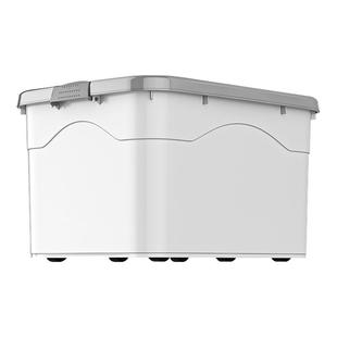 收纳箱超大容量家用玩具衣服塑料零食书本收纳筐周转储物箱整理箱