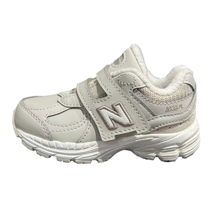 NEWBALANCE NB童鞋24冬男女童儿童加绒全皮面防水运动鞋2002RG TM