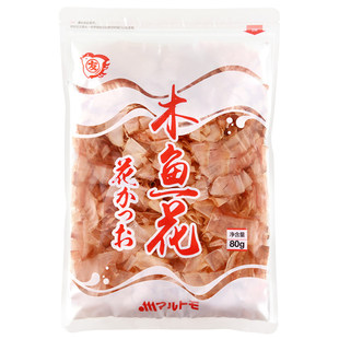 日本丸友木鱼花80g 鲣鱼削片 柴鱼片高汤煮汤章鱼烧大阪烧味噌汤