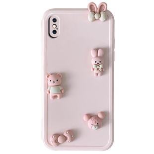 适用于苹果x手机壳iphone新款xs可爱iphonex卡通iphonexs女iponex立体ix软壳ipx全包iponexs叉ipxs防摔套超萌