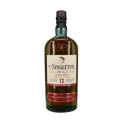 苏格登12年雪莉桶单一麦芽