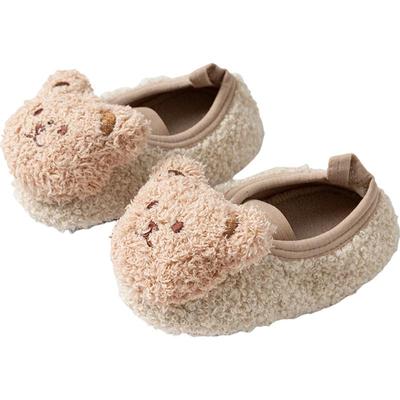 巴拉巴拉宝宝地板鞋袜冬季加绒小