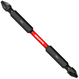 耐冲击双十字批头高硬度电动螺丝刀两用十字一字起子头防滑加磁器