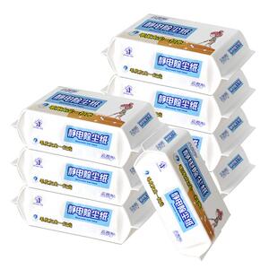 喜擦擦静电除尘纸拖把吸尘纸一次性拖布地板拖地湿巾擦地清洁纸巾