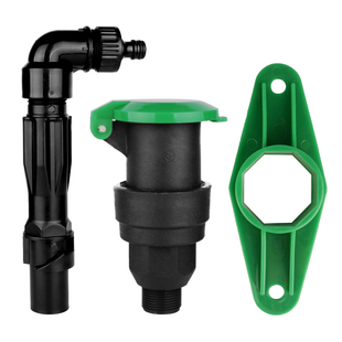 6分户外取水阀快速取水器1寸地插头园林草坪绿化水管地接头取水口