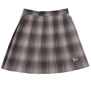 COSMEPRO 【JK格裙合集】扑克兔小城故事现货日系女半身裙百褶裙