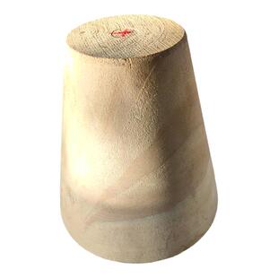 圆锥塞子圆形木锥子实木管道堵头硬木楔子锥形圆木头木楔船用木塞