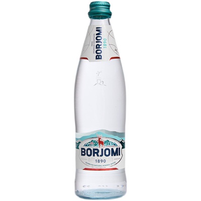borjomi天然气泡矿泉水塑料瓶装