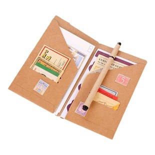 Traveler's旅行者笔记牛皮纸tn收纳袋内页配件票务夹名片卡片袋