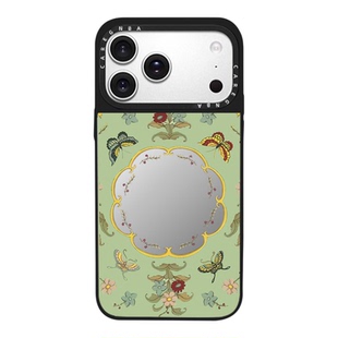 CAREGNBA联名故宫福蝶欢聚适用iPhone17ProMax手机壳苹果15plus磁吸16pro防摔14p小众11高级感12网红XR女13pm