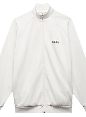 Adidas阿迪达斯外套男新款三叶草休闲宽松运动加绒立领夹克HN9271