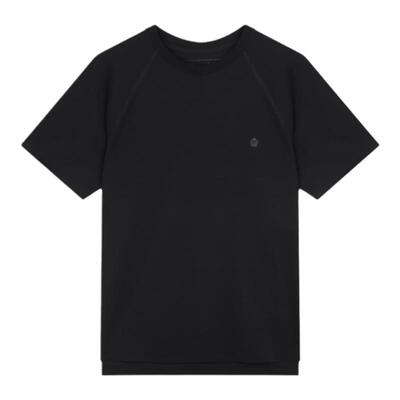 登喜路男士奢华运动羊毛T恤圆领