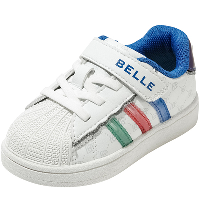 百丽男女童秋季时尚百搭板鞋