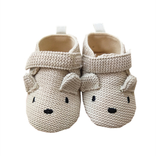 春季新款宝宝鞋针织卡通动物鞋可爱男宝女宝婴儿鞋0-1岁