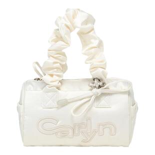 Carlyn TIA 枕头包韩国芭蕾风手提单肩包圆筒保龄球包