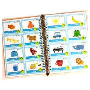 Lingumi定制单词卡本官方配套闪卡小达人点读毛毛虫儿童卡1-3阶段