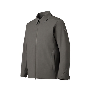 KOLON SPORT可隆羽绒服透湿防水男士衬衫领2L羊毛轻量羽绒服