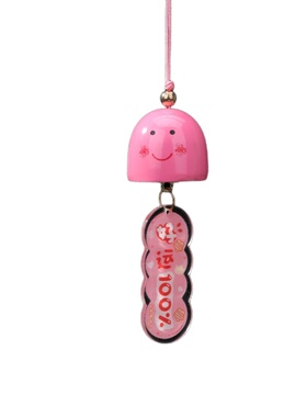 亚克力祝福语字牌彩色笑脸挂件