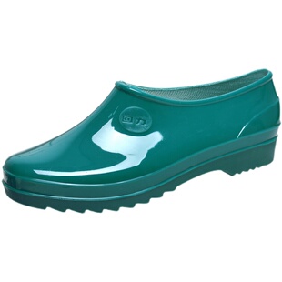 正品回力雨鞋女水鞋防水防滑 轻便低帮浅口厨房水靴干活女士胶鞋