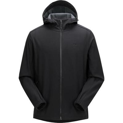 Camel软壳衣春秋防风保暖立领