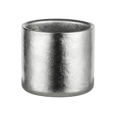 甄义堂99.9%结晶钛杯双层水杯露营便携式茶杯高端马克杯宝宝喝水